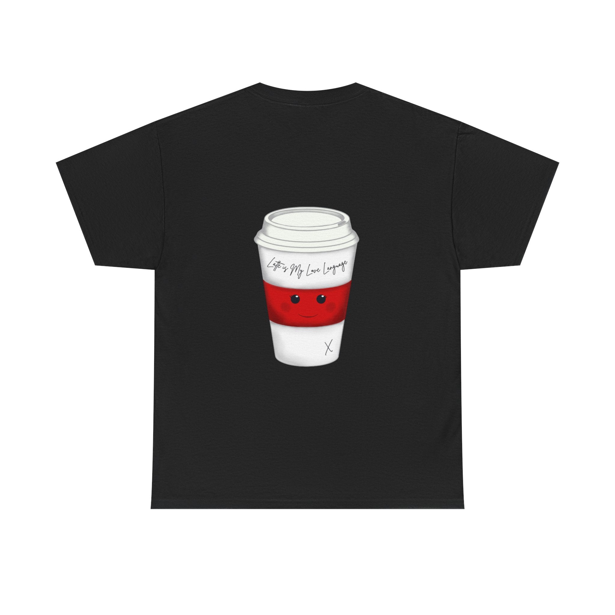 Coffee Cup Tee — 'Latte is my Love Language' Graphic T-Shirt