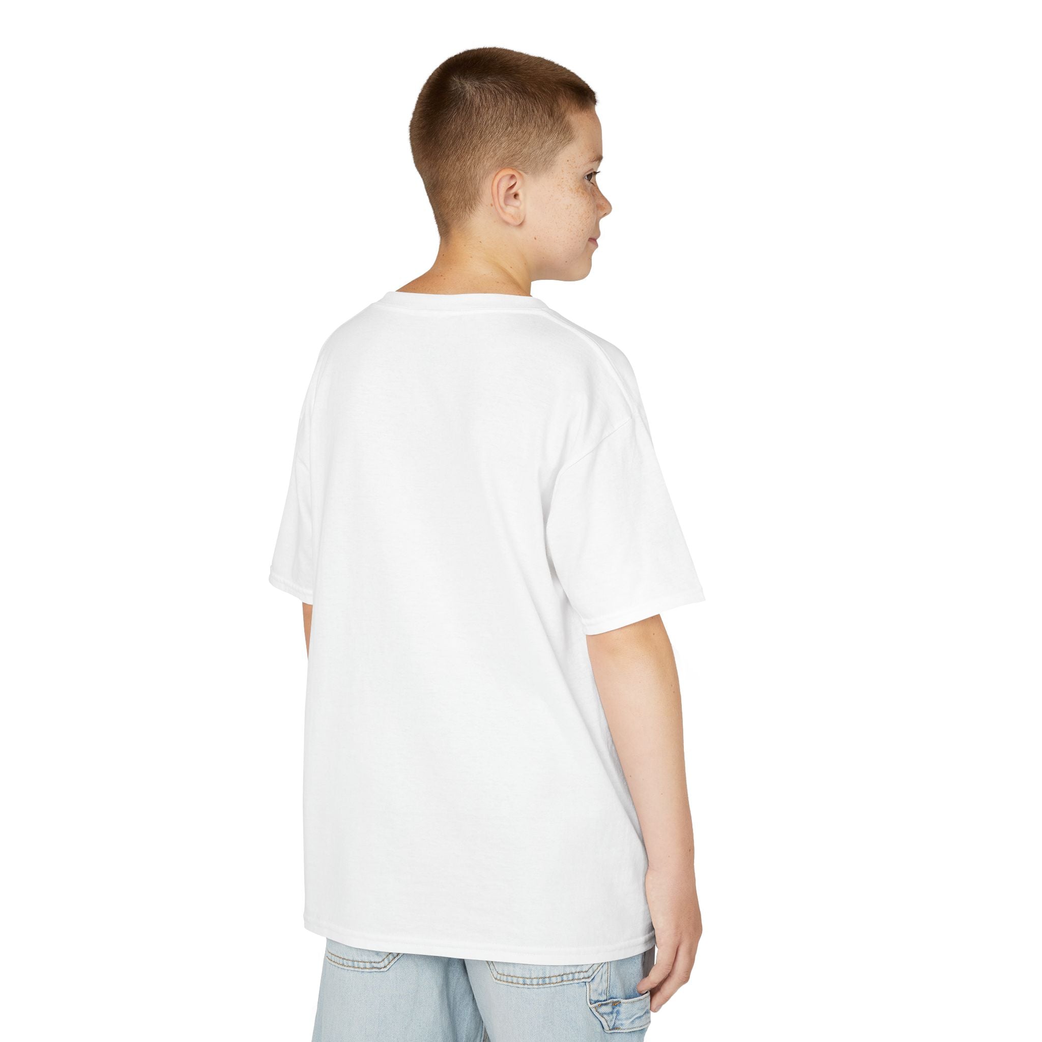 Kids Axolotl T‑Shirt — Cute Blue Axolotl 'Love Yourself A-lot-L