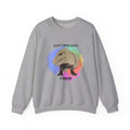 Crewneck Sweatshirt — "Don't Mess With Mama" Dinosaur Watercolour Splash Design