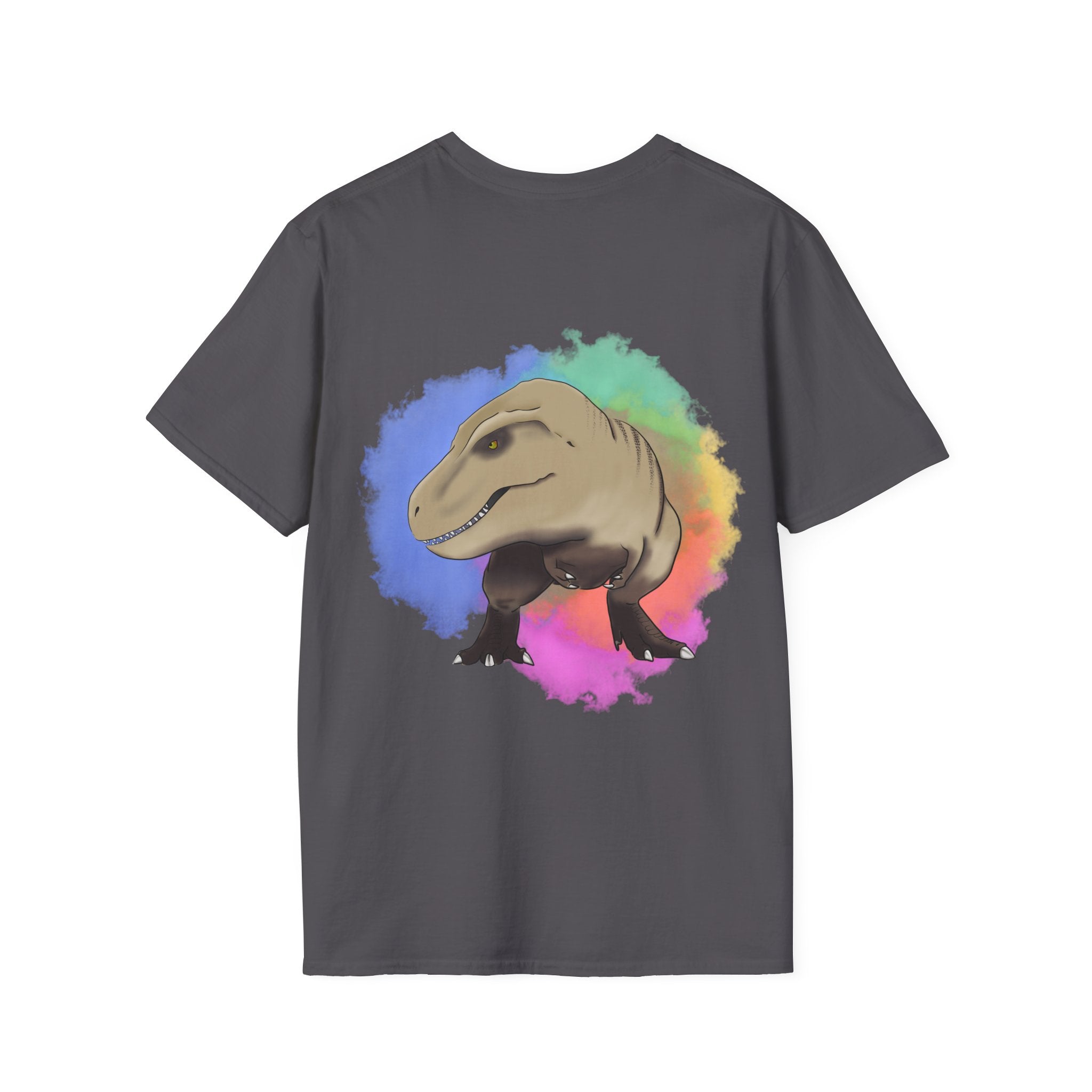 T-Rex T-Shirt - Watercolour Splash