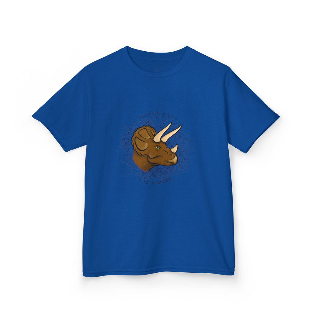 Kids T-Shirt — Cute Triceratops Dino Graphic Tee