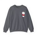 Coffee Cup Crewneck Sweatshirt – Cute 'Latte is My Love Language' Graphic