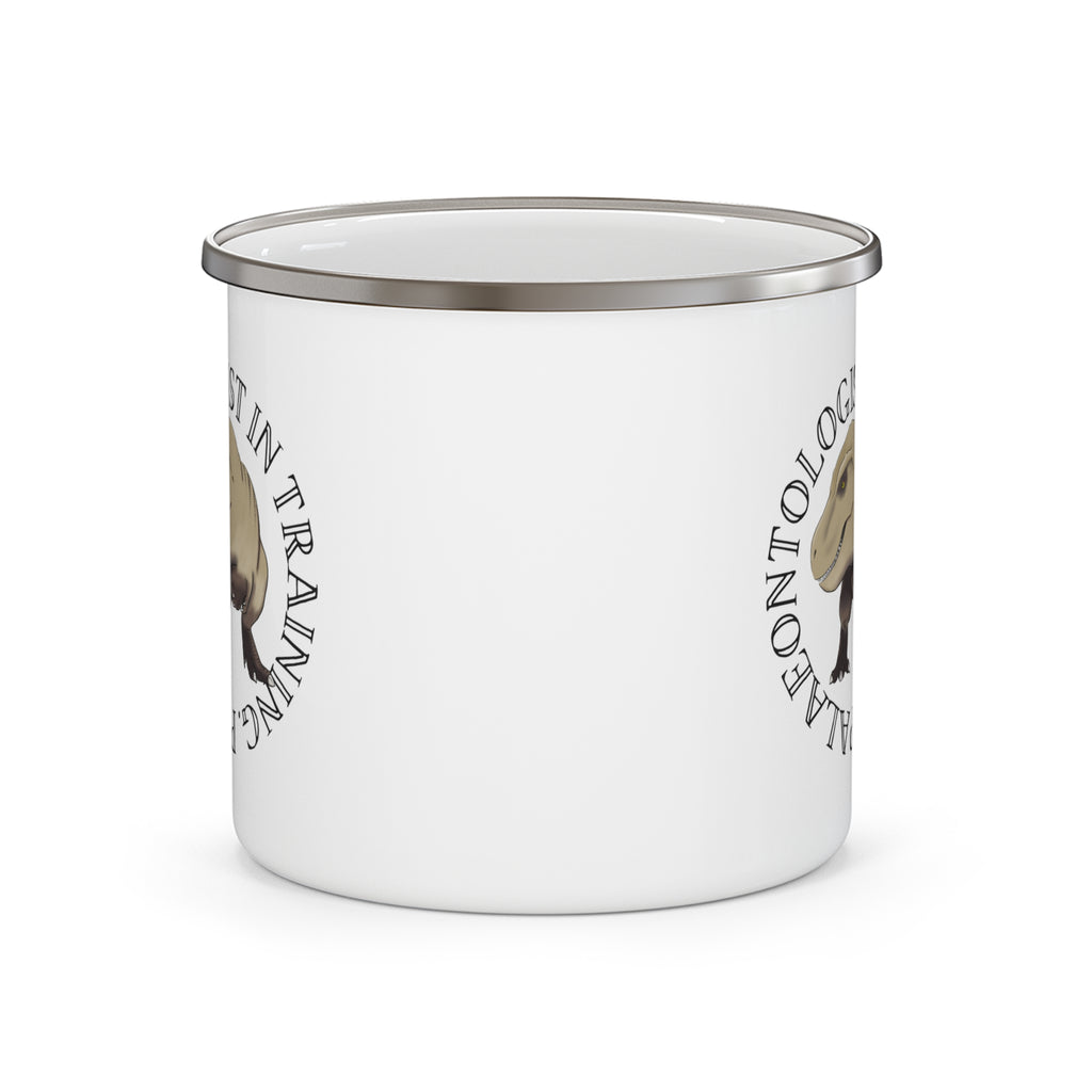 Enamel Mug — "Palaeontologist In Training" Fossil Hunting Cup