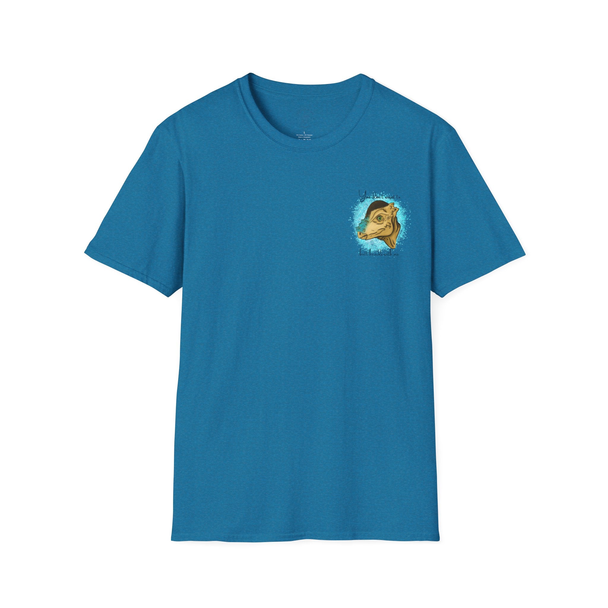 Pachycephalosaurus - 'You don't want to butt heads with me' T-Shirt - Dinosaur