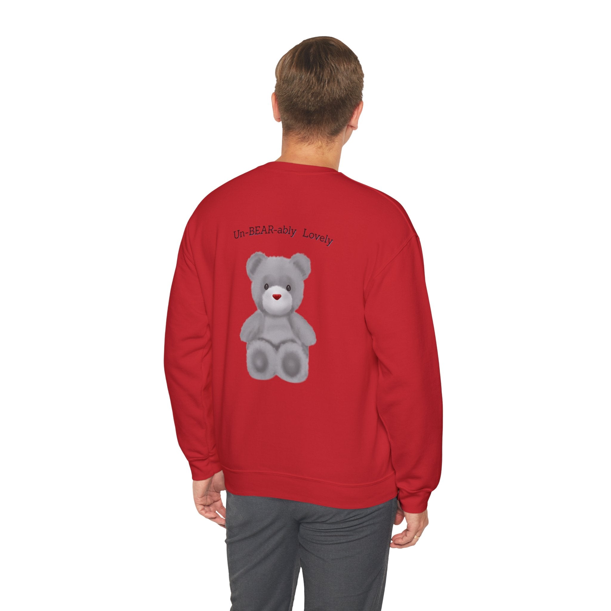Teddy Bear Sweatshirt — "Un-BEAR-ably Lovely" Cosy Crewneck