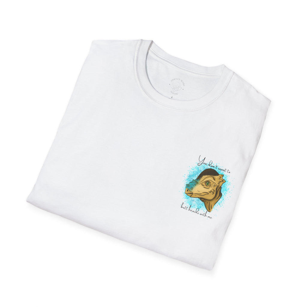 Pachycephalosaurus - 'You don't want to butt heads with me' T-Shirt - Dinosaur