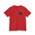Kids T‑Shirt — Cute Black Puppy Face