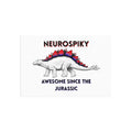 Neurospiky Stegosaurus Postcards — 'Awesome Since the Jurassic' Fine Art Postcards