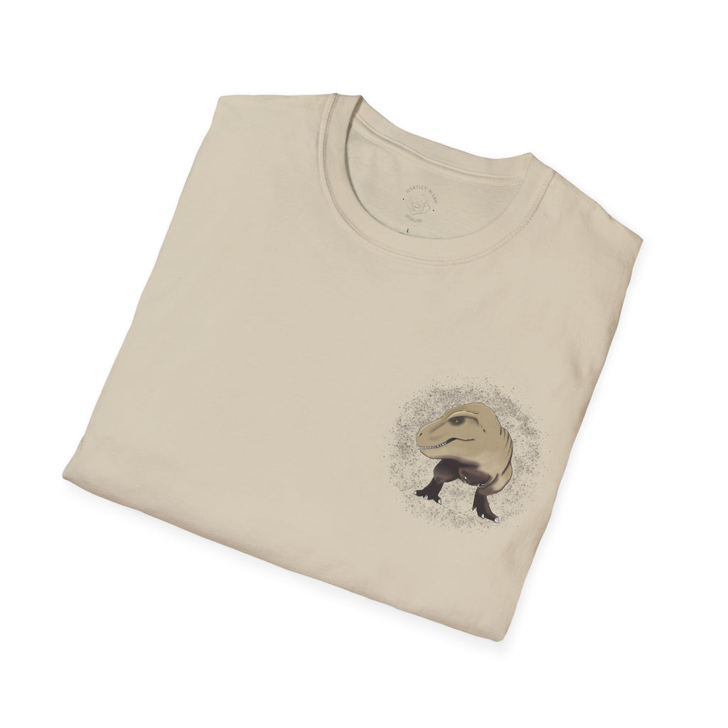 T-Shirt — Powerful Tyrannosaurus Rex Illustration Tee
