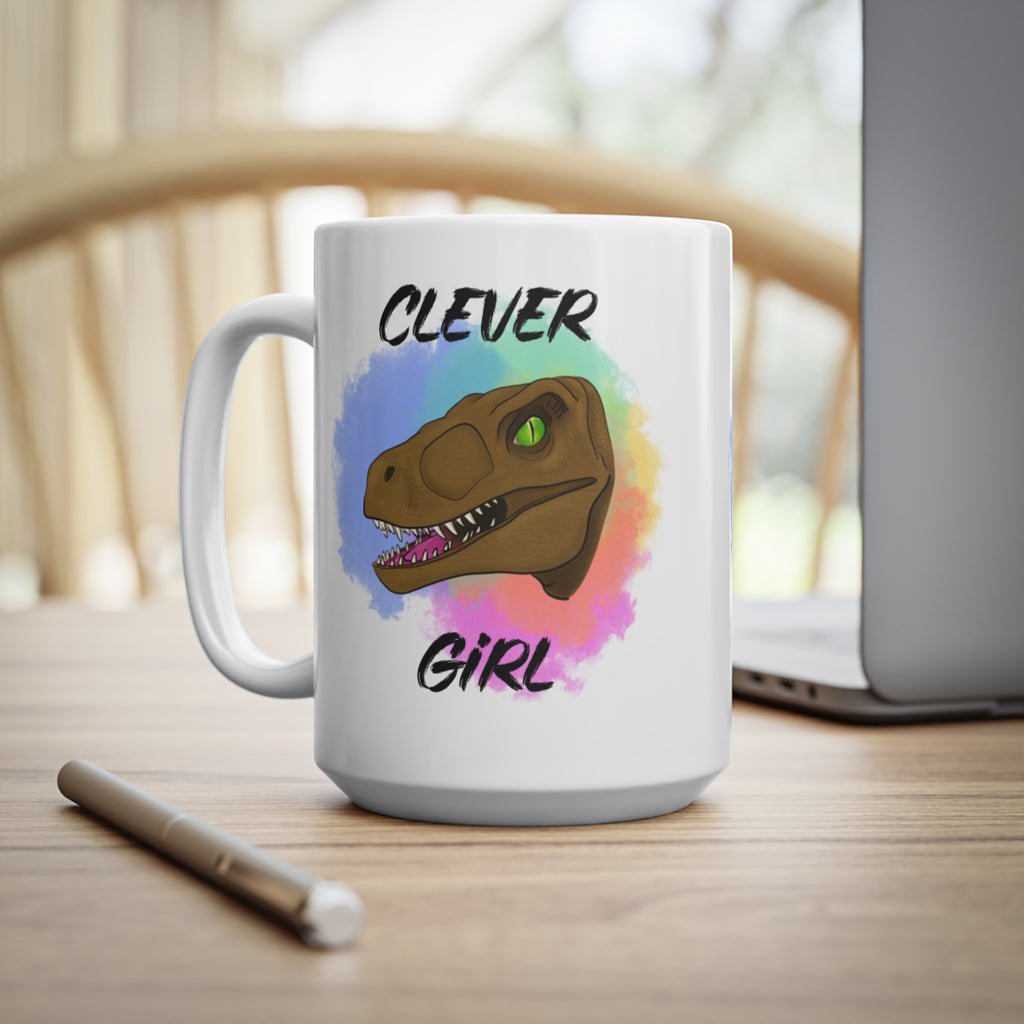 Clever Girl Velociraptor - 15oz Mug