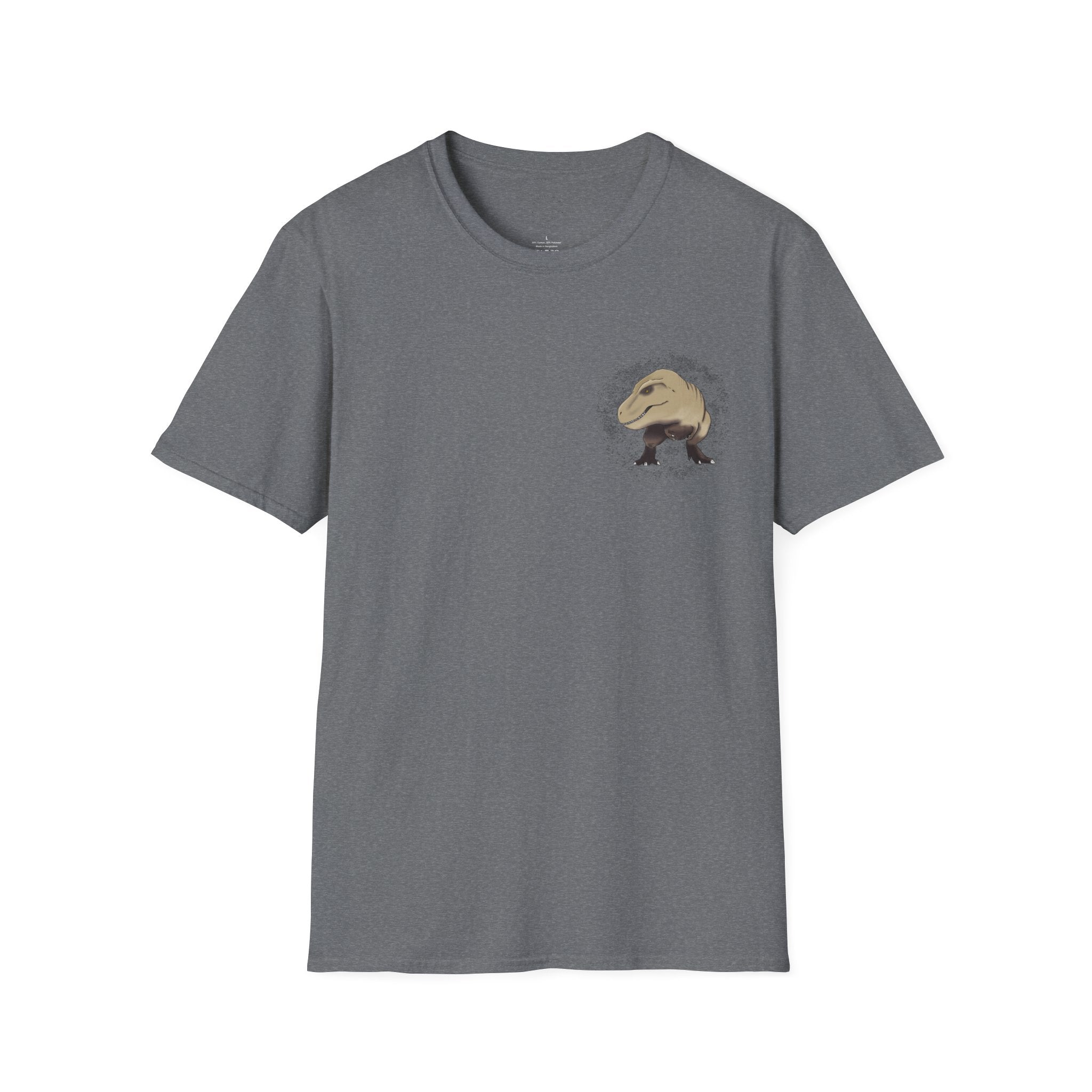 T-Shirt — Powerful Tyrannosaurus Rex Illustration Tee