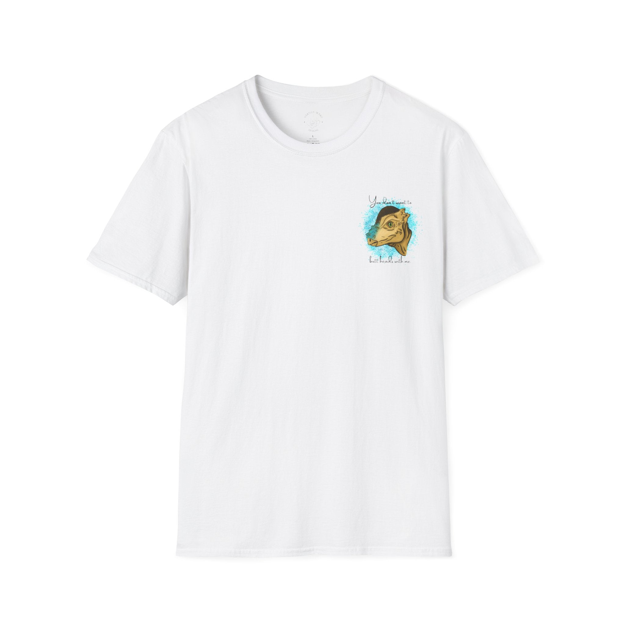 Pachycephalosaurus - 'You don't want to butt heads with me' T-Shirt - Dinosaur