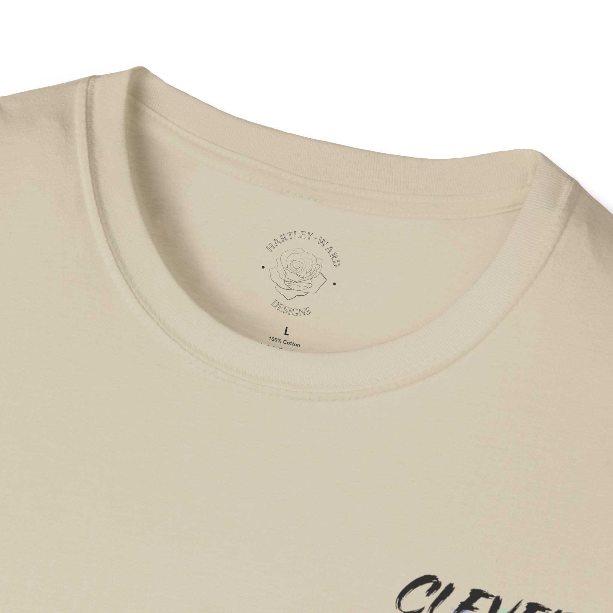 Clever Girl T‑Shirt — Colorful Raptor Graphic Tee for Dino Fans
