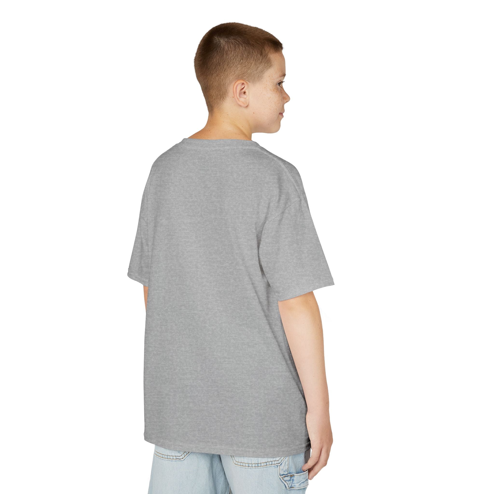 Kids Axolotl T‑Shirt — Cute Blue Axolotl 'Love Yourself A-lot-L
