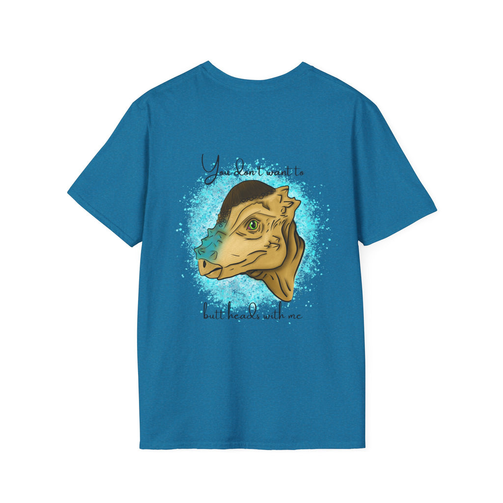 Pachycephalosaurus - 'You don't want to butt heads with me' T-Shirt - Dinosaur