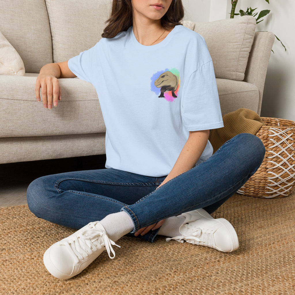 T-Rex T-Shirt - Watercolour Splash