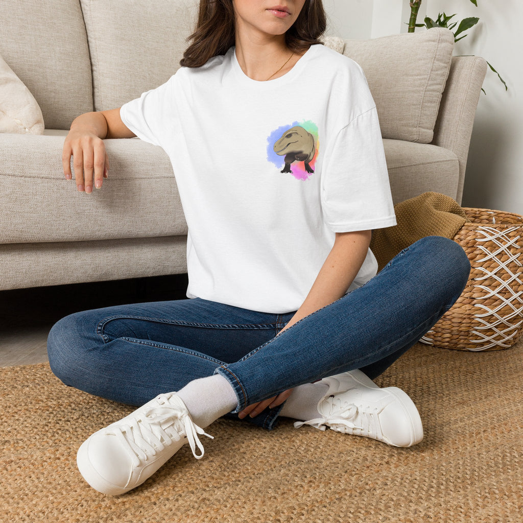 T-Rex T-Shirt - Watercolour Splash
