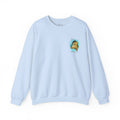 You Don’t Want To Butt Heads With Me Sweatshirt | Pachycephalosaurus Portrait, Blue Splash, Unisex
