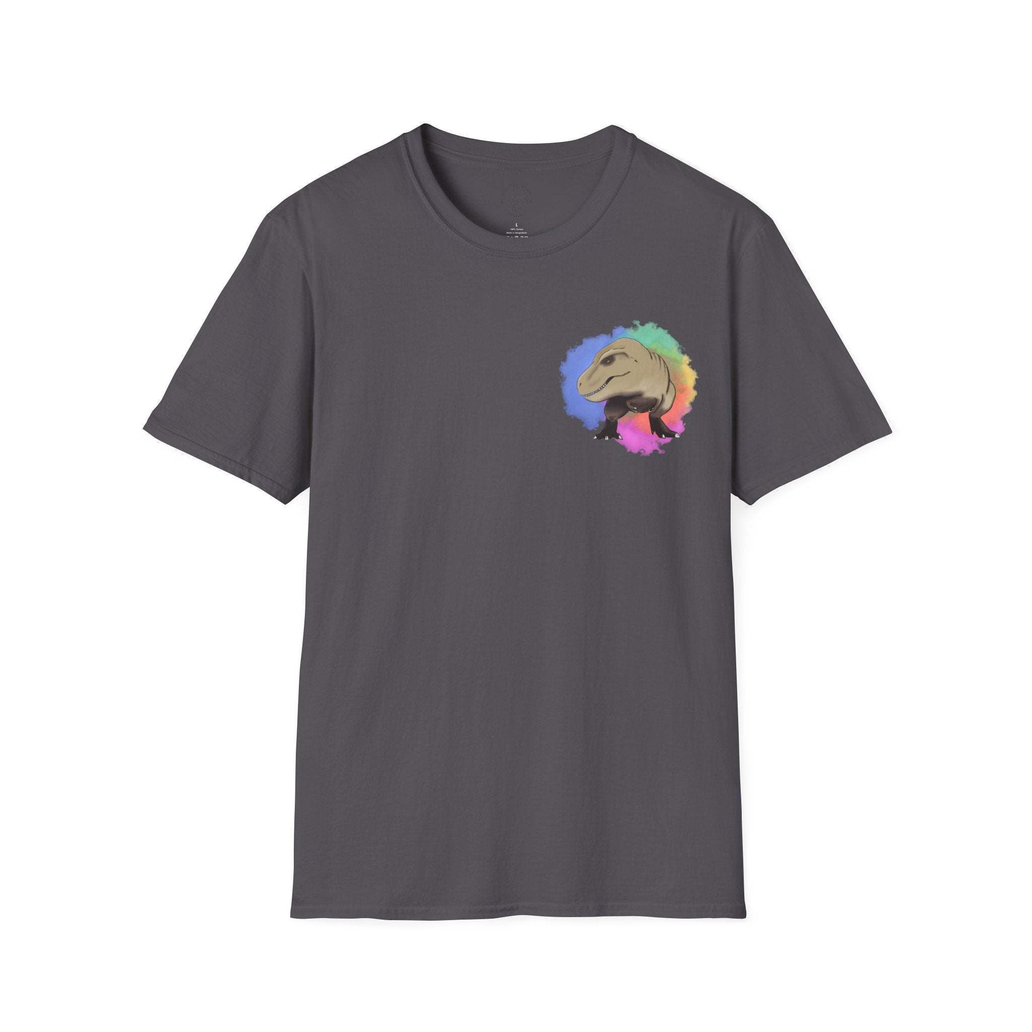 T-Rex T-Shirt - Watercolour Splash