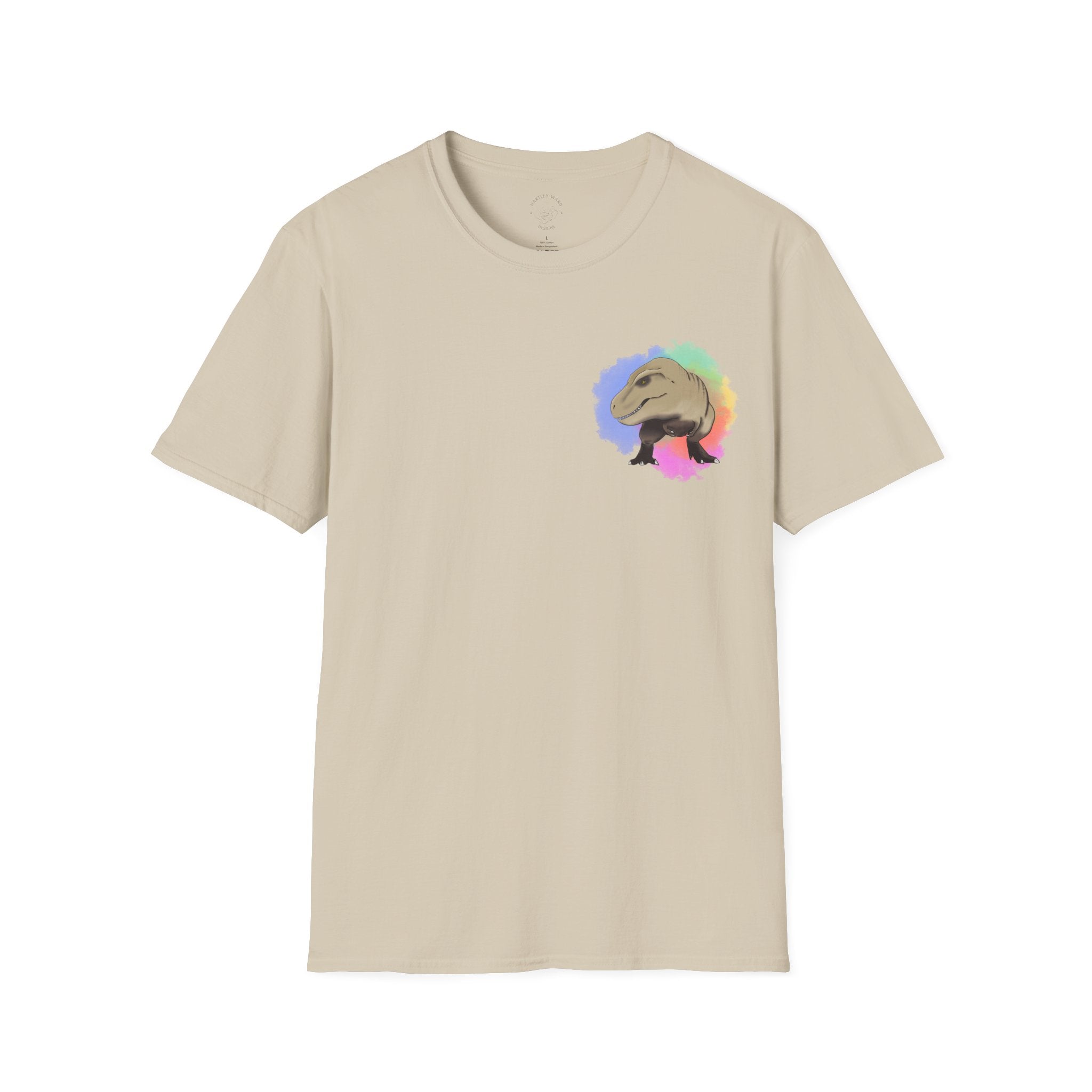 T-Rex T-Shirt - Watercolour Splash