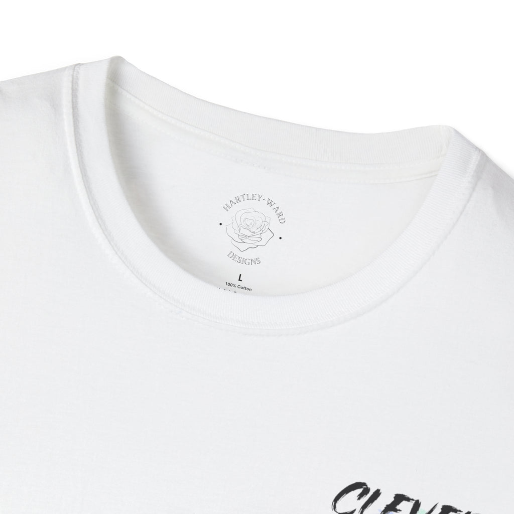 Clever Girl T‑Shirt — Colorful Raptor Graphic Tee for Dino Fans