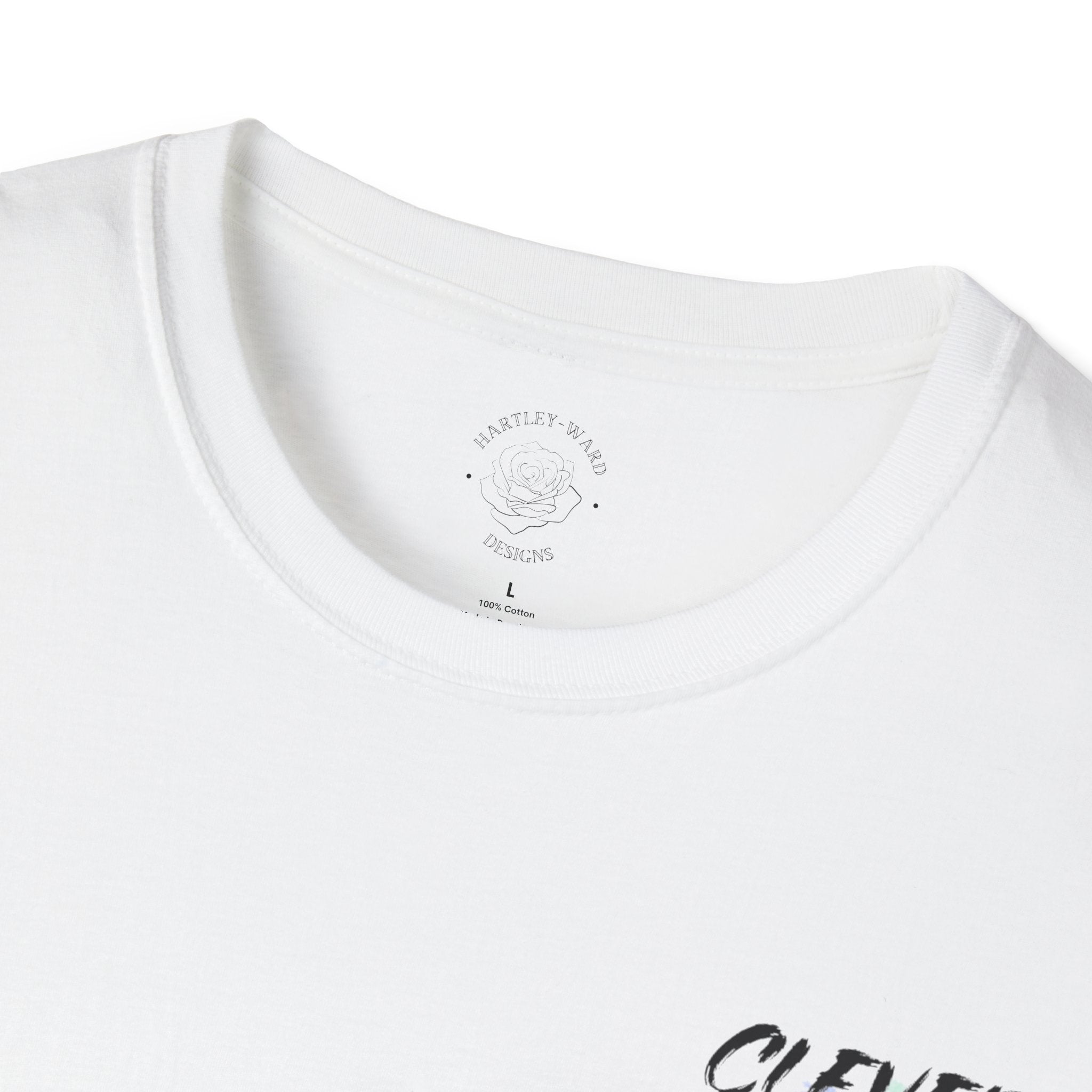Clever Girl T‑Shirt — Colorful Raptor Graphic Tee for Dino Fans
