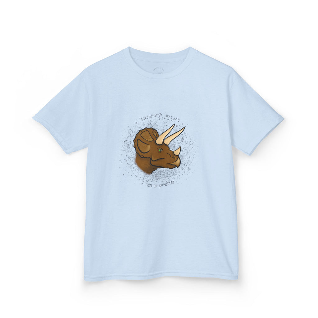Kids T-Shirt — Cute Triceratops Dino Graphic Tee