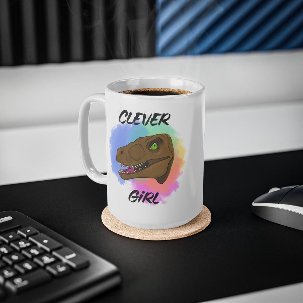 Clever Girl Velociraptor - 15oz Mug