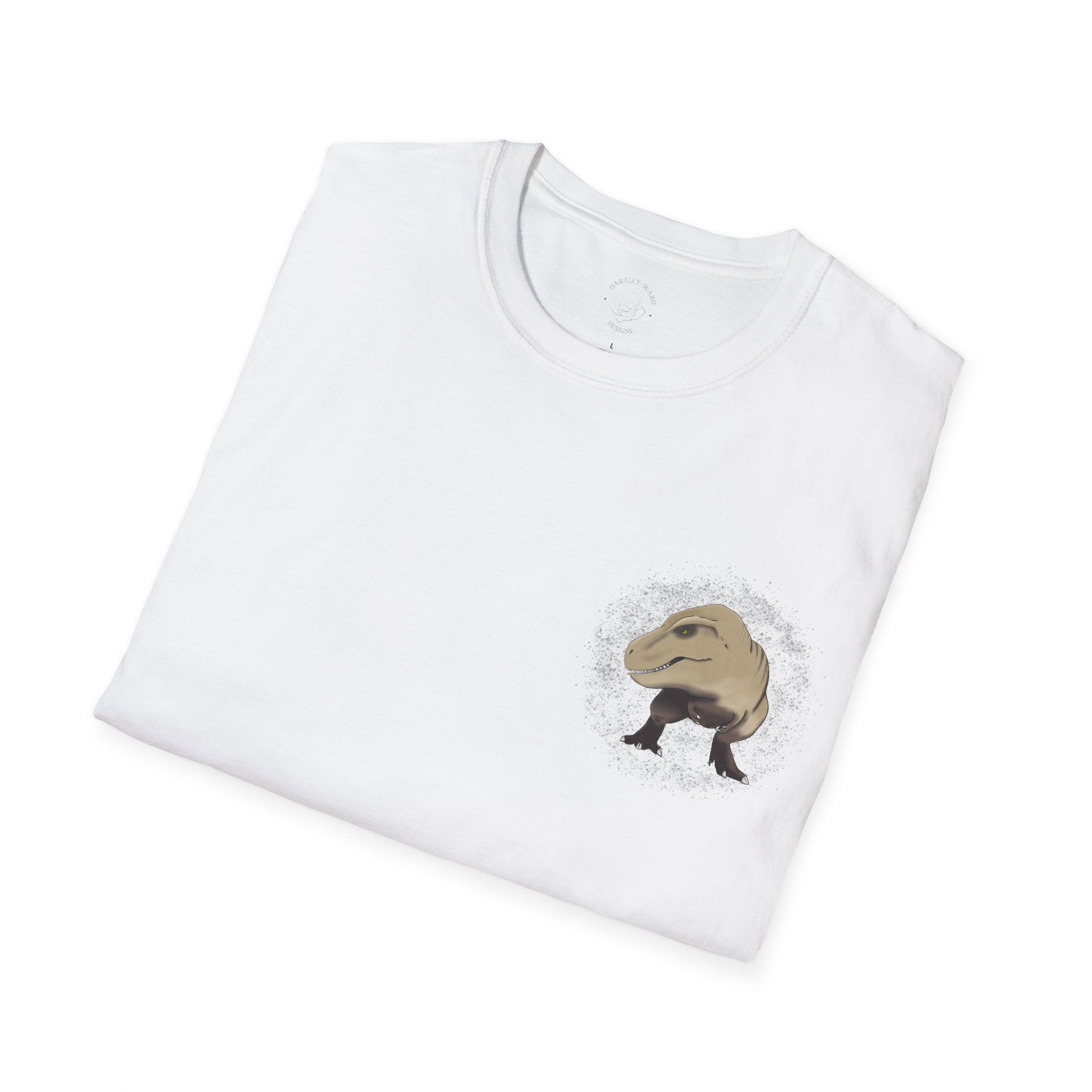 T-Shirt — Powerful Tyrannosaurus Rex Illustration Tee