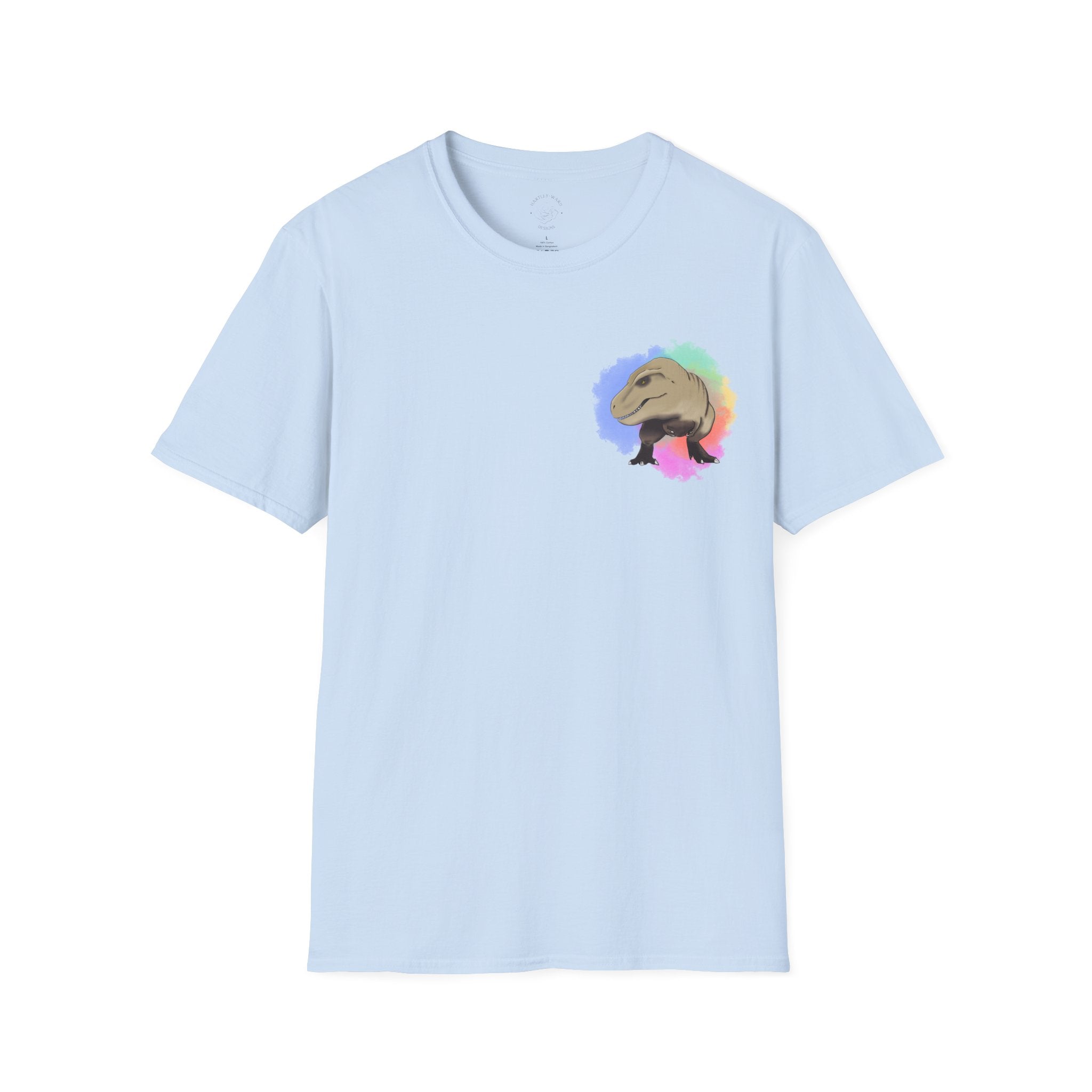 T-Rex T-Shirt - Watercolour Splash