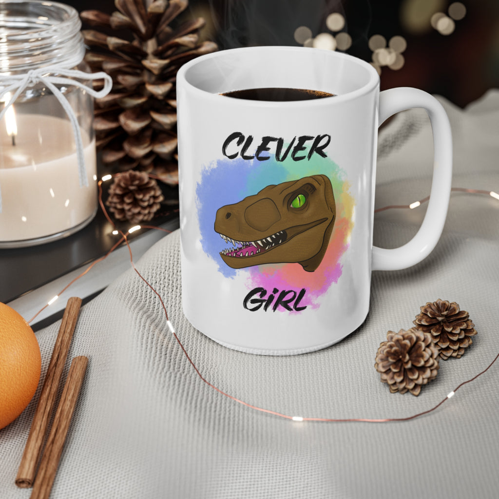 Clever Girl Velociraptor - 15oz Mug