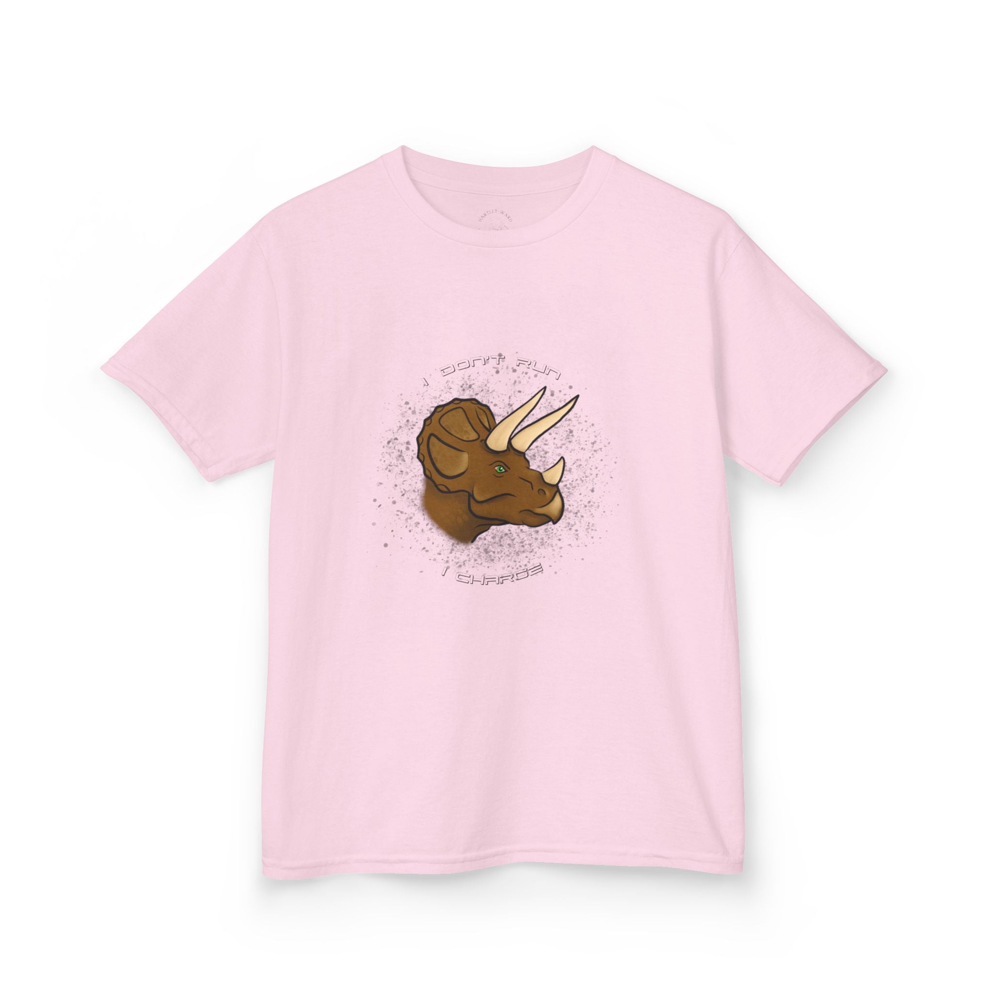 Kids T-Shirt — Cute Triceratops Dino Graphic Tee