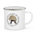 Enamel Mug — "Palaeontologist In Training" Fossil Hunting Cup