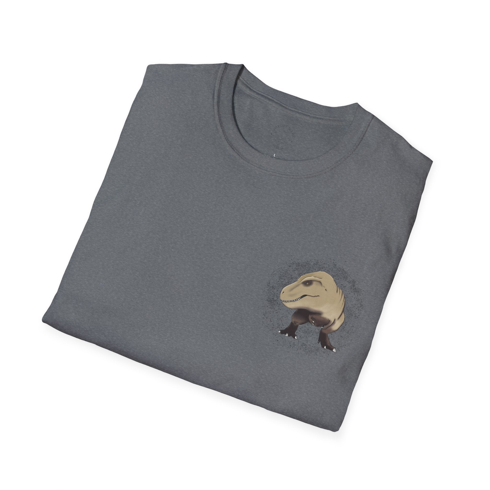 T-Shirt — Powerful Tyrannosaurus Rex Illustration Tee